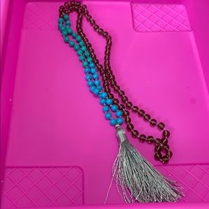 Anthropologie tassel necklace